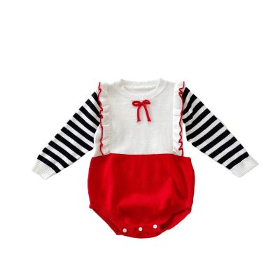 China Cute 100% Cotton Newborn Baby Clothes Soft Cotton Infant Romper for sale