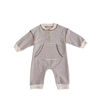 China 100% Factory Made Cotton China Baby Rampers Overalls for sale