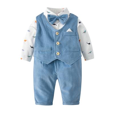 China Cotton Children's Clothing Boy Suit Casual Style Home Use Pants for sale