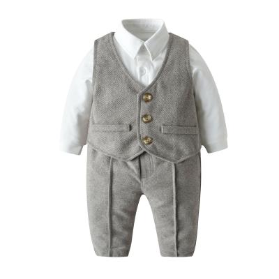 China 2021 Popular Selling Cotton Children's Clothing Boy Suit for sale