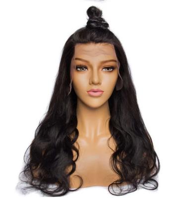 China Wholesale Silky Wave Annione Straight On Time Delivery 13x4 Virgin Brazilian Hair Body Wave Hair Lace Front Wigs For Women for sale