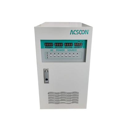 China Stabilizing voltage and frequency ACSOON AF50W 1 Phase to 3Phase 6kVA 50Hz/60Hz stabilized frequency and voltage converter for sale