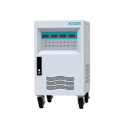 China Stabilize Servo Motor AVR Three Phase Static Silicon Stabilizer AC Voltage And Frequency Acsoon 100kVA Controlled Voltage Regulator for sale