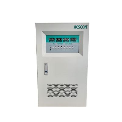 China Output AF50 15kva Voltage Converter 220v 50hz 120v 60hz Preset Static Regulator Frequency Stabilizer for sale