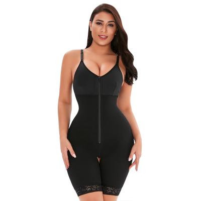 China 2022 tummy control fajas seamless breathable slimming body shapers plus size shapewear for women for sale