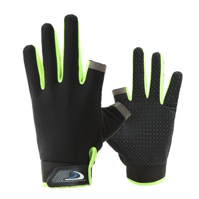 China OEM Wholesale Custom Non-slip Fishing Recycling Gloves Sunscreen Fly Gloves Male Outdoor Non-Slip Breathable Thin Touch Screen Sports Glove for sale