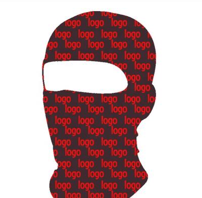 China breathable & Wholesale high qualtity custom logo face mask waterproof knit cover Ski Mask full face 1 hole balaclava cap hat for sale