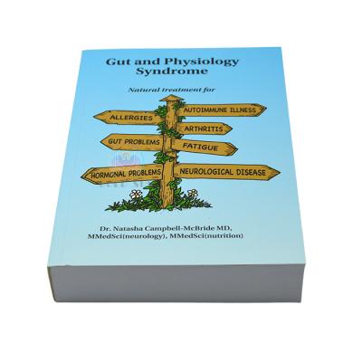 China paper & Customized Printing Softcover Cardboard Notebook Book Fiction Medical Discovery Book for sale