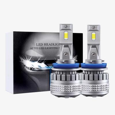 China Canbus strong q7 fan good quality led headlight bulb 45w 12v 24000LM led bulb H11 led car headlight for sale