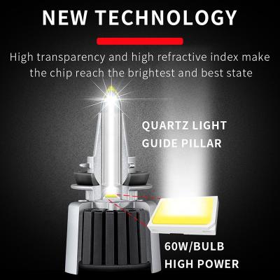 China Super bright X1 high power with fan 120W 25000LM led headlight bulbs canbus H1 H7 H11 led auto headlight lighting system universal for sale