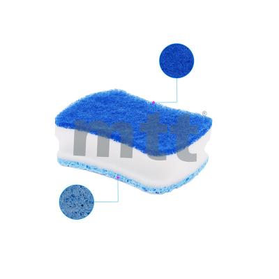 China Sustainable Affordable Heavy Duty 2-Mode Scrub Sponge for sale