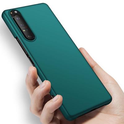 China Shockproof For Sony Xperia 10 Case II Luxury Matte PC Phone Case Cover For Sony Xperia 1 II 10 5 1 III Ace Shockproof Back Cover for sale