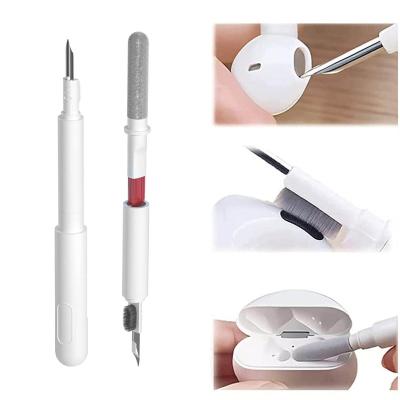 China For Earbuds 2022 New 4 in-1 Airpods Cleaning Kit Earphone Case Clean Brush Pen For Pro 3 2 Xiaomi Airdots Earbuds Reusable Airpods Cleaner for sale