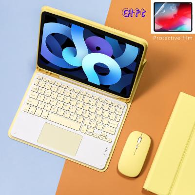 China Waterproof Case+keyboard+Wireless Mouse Magic For iPad Pro 4 11 Case 10.2 Mini Air 6 9th 8th Generation Air 2 Wireless Keyboard Set for sale