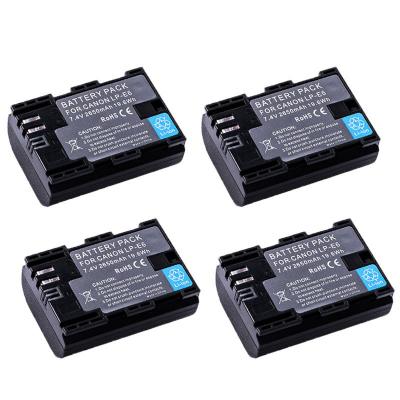 China Camera Li-ion Battery LP-E6 LP-E6N lpe6 LP E6 E6N Batteries For Canon LP-E6 EOS 5DS 5D Mark II Mark III 6D 7D 60D 60Da 70D for sale