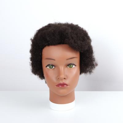 China 100% Afro Wave Hair Afro Mannequin Heads With Curly Afro Hair for sale