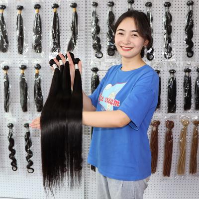 China Pure Original Natural Hair Virgin Brazilian Straight Hair Bundle India WIDE Vendor Hair Wholesale Cheap Women Whole Hair Weaves for sale