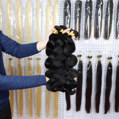 China Wholesale Body Wave Broad Weaves Virgin Brazilian Body Weaves Natural Hair Body Wave Bundles Hair Extension 100% With Closure for sale