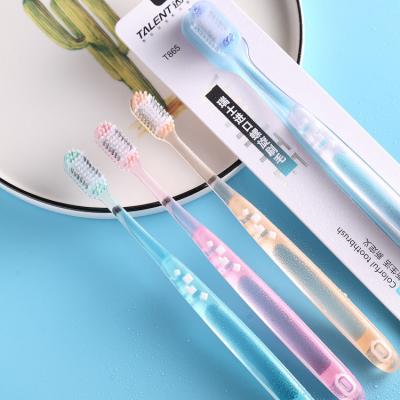 China Factory Reusable Soft Bristle Free Sample Luxury Toothbrush Manufacturer For Home Use for sale