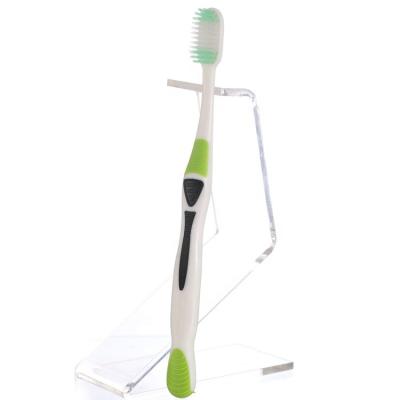 China Household Extra Soft Home Plastic Toothbrush With Colorful Handle Teeth Whitening for sale