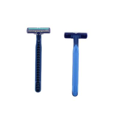 China Good Quality Hotel Comfortable Disposable Razor And Beard Trimmer Disposable Shaving Razor For Men for sale