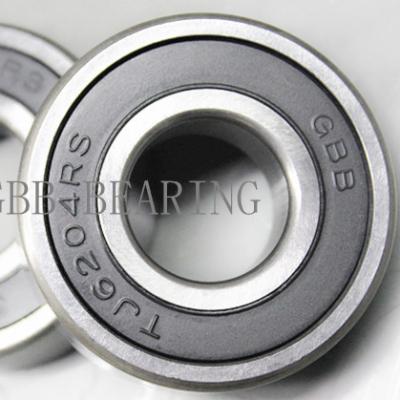 China Super Silent Bicycle Wheel Bearing, Deep Groove Ball Bearing 6204 6204 Open Z 6204ZZ 62042RZ 6204 2RS, With Long Life And Low Noise for sale