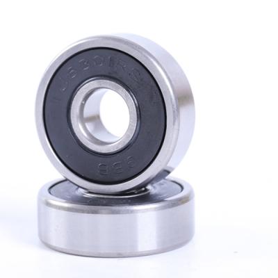 China Low noise high precision deep groove GCr15 chrome steel good quality 6301 ball bearing for sale