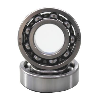 China Automotive trasmission deep groove ball bearing 6004 high precision low noise good quality for sale