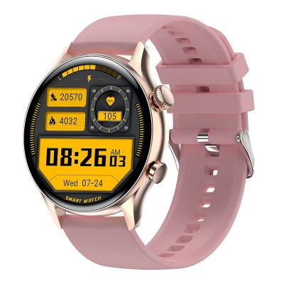 China New 2022 women's di lusso HD AMOLED screen MI lite pink smart watch MP3 playback watch tether wearable watch for sale