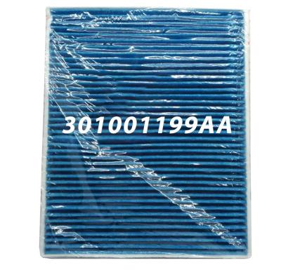 China OE 301001199AA Filtro de cabine de automóveis Especificações do filtro de ar para o condicionamento de automóveis Toyota à venda