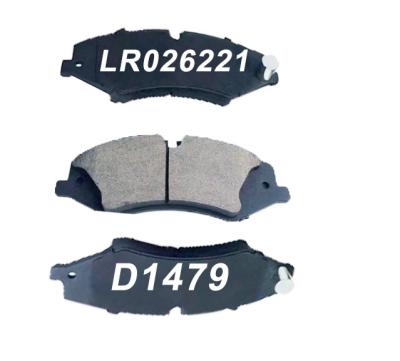 China LR021253 D1479 Peças para automóveis Acessórios Chapas de travão cerâmicas dianteiras para Land Rover à venda