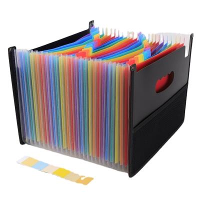 China Eco - Friendly Custom Organizer A4 Size Cardboard Expanding File Folder for sale