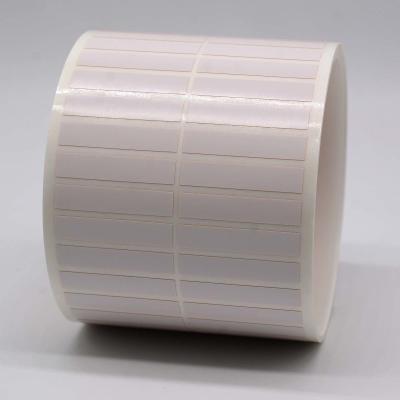 China Polyimide High Temperature Kleeflabels 31.5mmx6.35mm 1mil Witte Matte Stickers Te koop