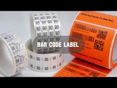 Factory custom two-dimensional code product label stickers waterproof and scratch resistant