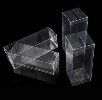 China Handmade Gift Box PVC Transparent Clear Packing Box for sale