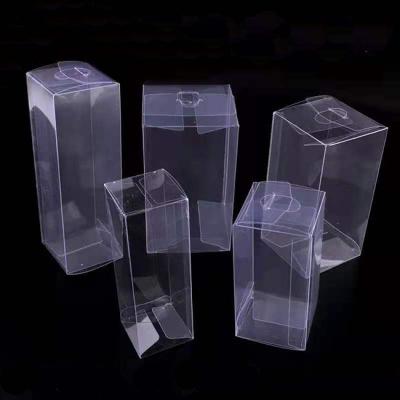 China Handmade Transparent PVC Display Packaging Printed PVC PET Plastic Gift Box Packing Box for sale