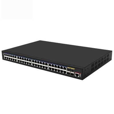 China LACP L3 48 Port Gigabit 4port 10g SFP Managed Switch OEM Managed Network Switch for sale