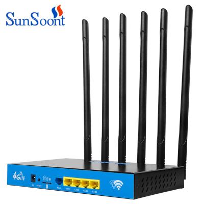 China Factory Price 4g 4g Lte Router With Sim Card Slot Wifi Router 4g Sim Band 66 Band 77 for sale