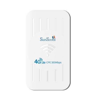 China 4g 3g 4g Outdoor Wifi Modem Router 300mbps 4g cpe with Sim Card Slot for sale