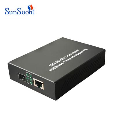 China FTTH FTTx FTTB Network Media Converter 10gb Media Converter 1 Port Fiber Optic Media Converter for sale