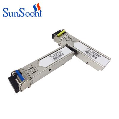 China FTTH FTTX Network 20KM CWDM 100GHz DDM 1GB SFP Module Fiber Optic Transceiver for sale