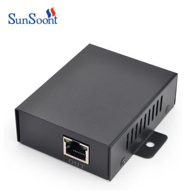 China LACP Sunsoont 1 Input 1 Output POE Port LAN Network Repeater POE Supplement for IPC Camera for sale