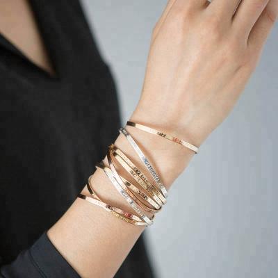 China CLASSIC Wholesale Fashion 925 Sterling Silver Gold Plated Bracelets For Women lyb0272 for sale