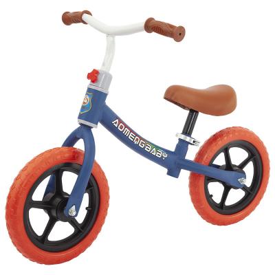 China Factory direct sale children's toys steel balance bicycle scooter without pedals 12 inch tires single speed balanced bike for sale