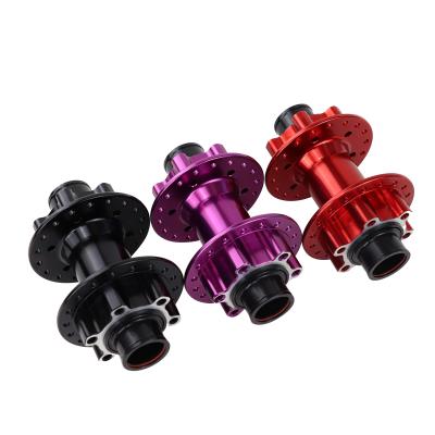 China MTB /E-Bike Customized Dual Disc Brake 32 36H 20mm 110mm Mountain Bike Front 2 Bearings Bicycle Wheel Hubs for sale