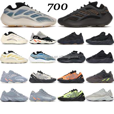 China 2021 Outdoor 700 Kanye Kyanite v3 sneakers fashion trend Clay Brown Solid Gray women running shoes men western yeezy trainers 700 yeezy for sale