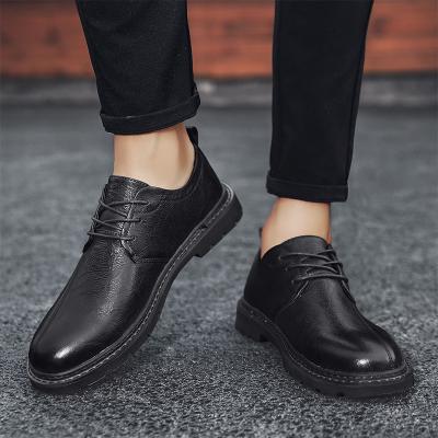 China Wholesale Hot Sale 2021 Round Formal Casual Men's Leather Shoes Men's Elegant Classic Shoes for sale