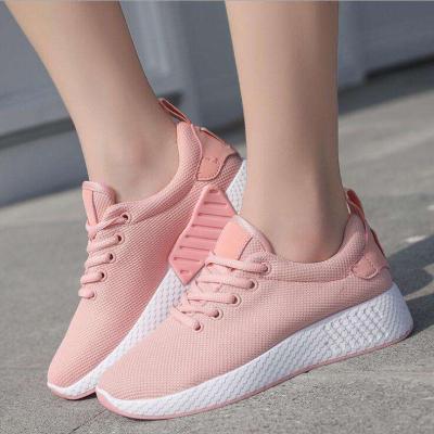 China New Fashion Sports Spring Summer Ladies Flat Bottom Sports Casual Shoes Active Breathable Ladies Sports Shoes for sale