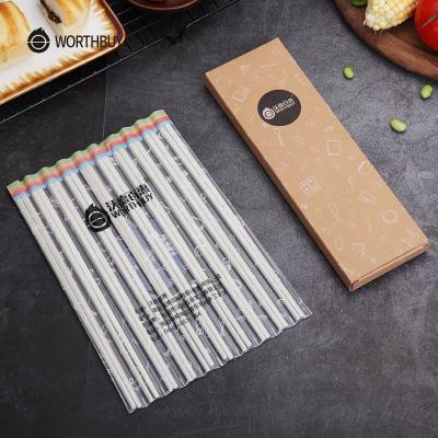 China WORTHBUY Sustainable 10 Pcs / Set Chinese Chopsticks Set Reusable Eco-Friendly Bamboo Chopsticks For Sushi Food Hashi Sticks for sale