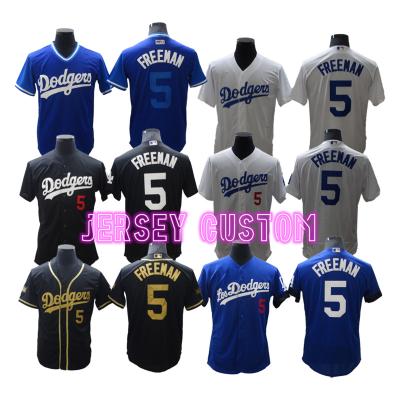 China Custom 5 Freddie Freeman Throwback Baseball Jersey Stitched S-5xl Ladies Los Angeles 00 Mens Womens Antibacterial for sale